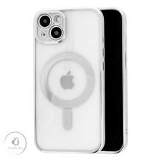 Apple iPhone 13 Pro Max, Protect MagSafe Luxury tok, ezüst tok és táska