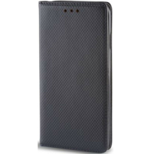 Apple iPhone 13 Pro, Oldalra nyíló tok, stand, Smart Magnet, fekete tok és táska