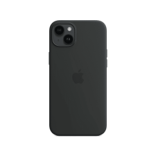 Apple iPhone 14 Plus MagSafe rögzítésű szilikon tok, éjfekete (Mpt33Zm/A) tok és táska