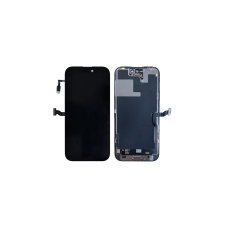 Apple iPhone 14 Pro, LCD kijelző érintőplexivel + ragasztó, fekete High Gammut (HG) mobiltelefon, tablet alkatrész