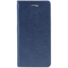 Apple iPhone 14 Pro, Oldalra nyíló tok, stand, Magnet Book, sötétkék tok és táska