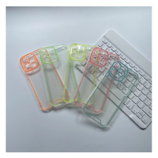 Apple iPhone 14 Pro, Szilikon tok, foszforeszkáló, sötétben világító, átlátszó/zöld tok és táska