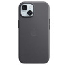 Apple iphone 15 finewoven case with magsafe black mt393zm/a