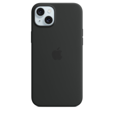 Apple iPhone 15 Plus Szilikon Magsafe tok,Fekete (APPLE-MT103ZM-A) tok és táska