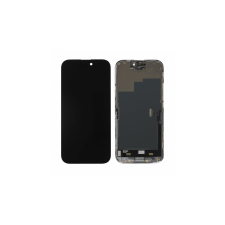 Apple iPhone 15 Pro, LCD kijelző érintőplexivel, fekete (SOFT OLED) mobiltelefon, tablet alkatrész