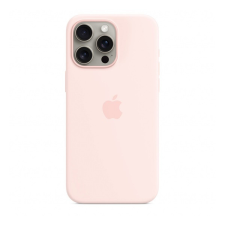 Apple iPhone 15 Pro Max MagSafe szilikontok, világos rózsaszín tok és táska