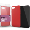  Apple iPhone 15, Szilikon tok, ultravékony, matt, Xprotector Matte, piros
