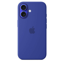 Apple iPhone 16 Gyári szilikon tok - Ultramarin tok és táska