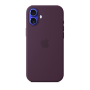 Apple iPhone 16 Plus MagSafe gyári szilikon tok, lila