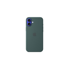 Apple iPhone 16 Plus Silicone Case with MagSafe - Lake Green tok és táska