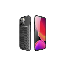 Apple iPhone 16 Plus, Szilikon tok, Full Carbon, fekete tok és táska