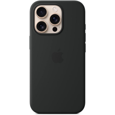 Apple iPhone 16 Pro MagSafe fekete szilikon tok tok és táska