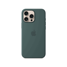 Apple iPhone 16 Pro Max MagSafe-rögzítésű szilikontok, tózöld (MA7V4ZM/A) tok és táska
