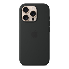 Apple iPhone 16 Pro Max szilikon telefonvédő (magsafe) fekete tok és táska