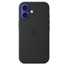Apple iPhone 16 Silicone Case with MagSafe Black tok és táska