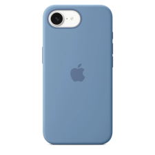 Apple iPhone 16e szilikontok télkék tok és táska