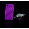 Apple iPhone 5/5S/SE/6C,köves, Hátlap tok, lila