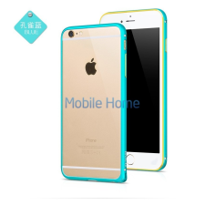 Apple iPhone 6 HOCO Blade Series Buckle Alu Bumper - Kék tok és táska