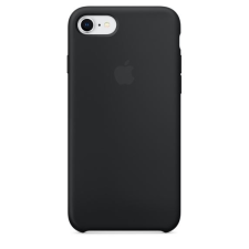 Apple iPhone 8/7 szilikontok fekete  (mqgk2zm/a) (mqgk2zm/a) - Telefontok tok és táska