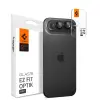  Apple iPhone Air (2025), Kamera lencsevédő fólia, ütésálló fólia, Tempered Glass (edzett üveg), Spigen Glastr Ez Fit Optik Pro, fekete, 2 db / csomag