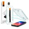  Apple iPhone Air (2025), Kijelzővédő fólia, ütésálló fólia (az íves részre is!), Tempered Glass (edzett üveg), Spigen Ez Fit, Clear, 2 db / csomag