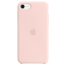 Apple iPhone SE3 Silicone Case Chalk Pink tok és táska