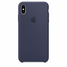 Apple iPhone XS Max Silicone case Midnight Blue tok és táska