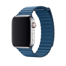 Apple iWatch Devia Elegant Leather Loop 38/40mm óraszíj - Kék okosóra kellék