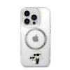 Apple Karl Lagerfeld and Choupette MagSafe NFT hátlap tok Apple iPhone 14 Pro Max, átlátszó