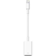 Apple Lightning 8-Pin (M) - USB (F) fehér adapter kábel és adapter