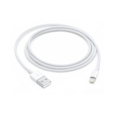Apple Lightning - USB apa Adat- és töltőkábel 1m - Fehér kábel és adapter
