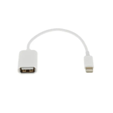  Apple Lightning, USB kábel, (OTG), fehér mobiltelefon kellék