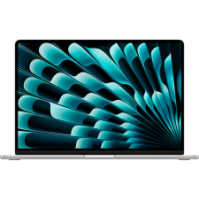 Apple MacBook Air 2024 15,3" Liquid Retina ezüst Apple M3(8C/10C)/8GB/512GB (mryq3mg/a) laptop