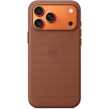 Apple MagSafe-rögzítésű iPhone 17 Pro TechWoven-szövettok Sienai barna tok és táska