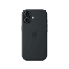 Apple MagSafe-rögzítésű iPhone 17-szilikontok – fekete (MGF14ZM/A)