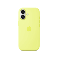 Apple MagSafe-rögzítésű iPhone 17-szilikontok – neonsárga (MGEV4ZM/A) tok és táska