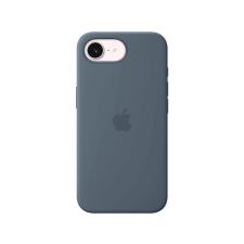 Apple MagSafe-rögzítésű iPhone 17e-szilikontok – acélkék (MHWE4ZM/A) tok és táska