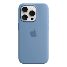 Apple MT1L3FE/A Apple Silicone Magsafe tok iPhone 15 Pro készülékhez, téli kék tok és táska
