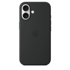 Apple MYY13ZM/A Apple Silicone Magsafe tok iPhone 16 készülékhez fekete tok és táska