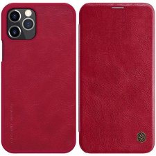 Apple Nillkin Qin Leather telefontok - telefontok Apple iPhone 12 Pro Max (Red) tok és táska