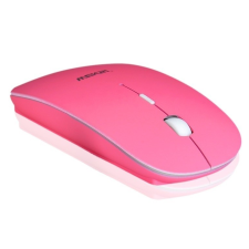 Apple PC Laptop Android Iphone -hoz Vékony vezetéknélküli optikai egér pink rózsaszín - laptop, notebook , PC számítógép vezeték nélküli egér