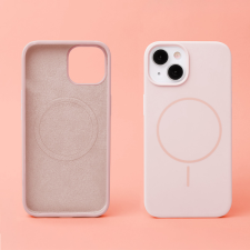 Apple Silicon Thin Mag Apple iPhone 16e (6.1) Magsafe TPU tok pink tok és táska