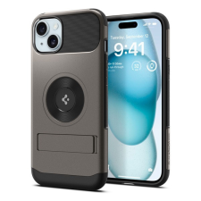 Apple Spigen Slim Armor Apple iPhone 15 Gunmetal tok, szürke tok és táska