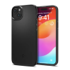 Apple Spigen Thin Fit Apple iPhone 15 Plus tok, Fekete