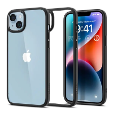 Apple Spigen Ultra Hybrid Apple iPhone 14 Matte Black tok, fekete tok és táska