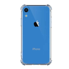 Apple Szilikon telefonvédő (közepesen ütésálló, légpárnás sarok) ÁTLÁTSZÓ Apple iPhone XR 6.1 tok és táska