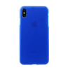 Apple Szilikon telefonvédő (matt) KÉK Apple iPhone XS Max 6.5
