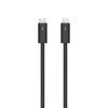 Apple Thunderbolt 4 Összekötő Fekete 3m MW5H3ZM/A