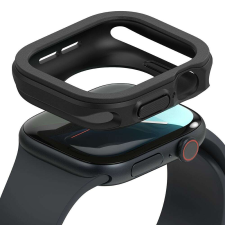 Apple Watch 10 (42 mm) - Ringke Air - fekete szilikon védő tok okosóra kellék