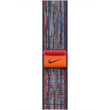 Apple Watch 46 mm Nike sport pánt - kék-piros (MXU43ZM/A) okosóra kellék